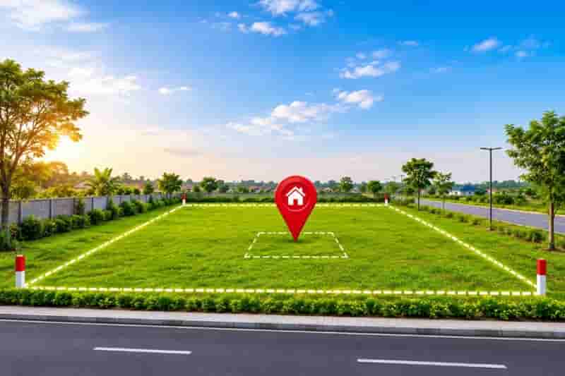 2000sqm Land For CP | Along living Faith Church Road Lugbe.